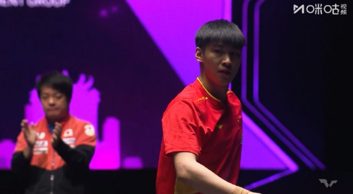 王楚钦, 说的只有一, 的进攻高潮